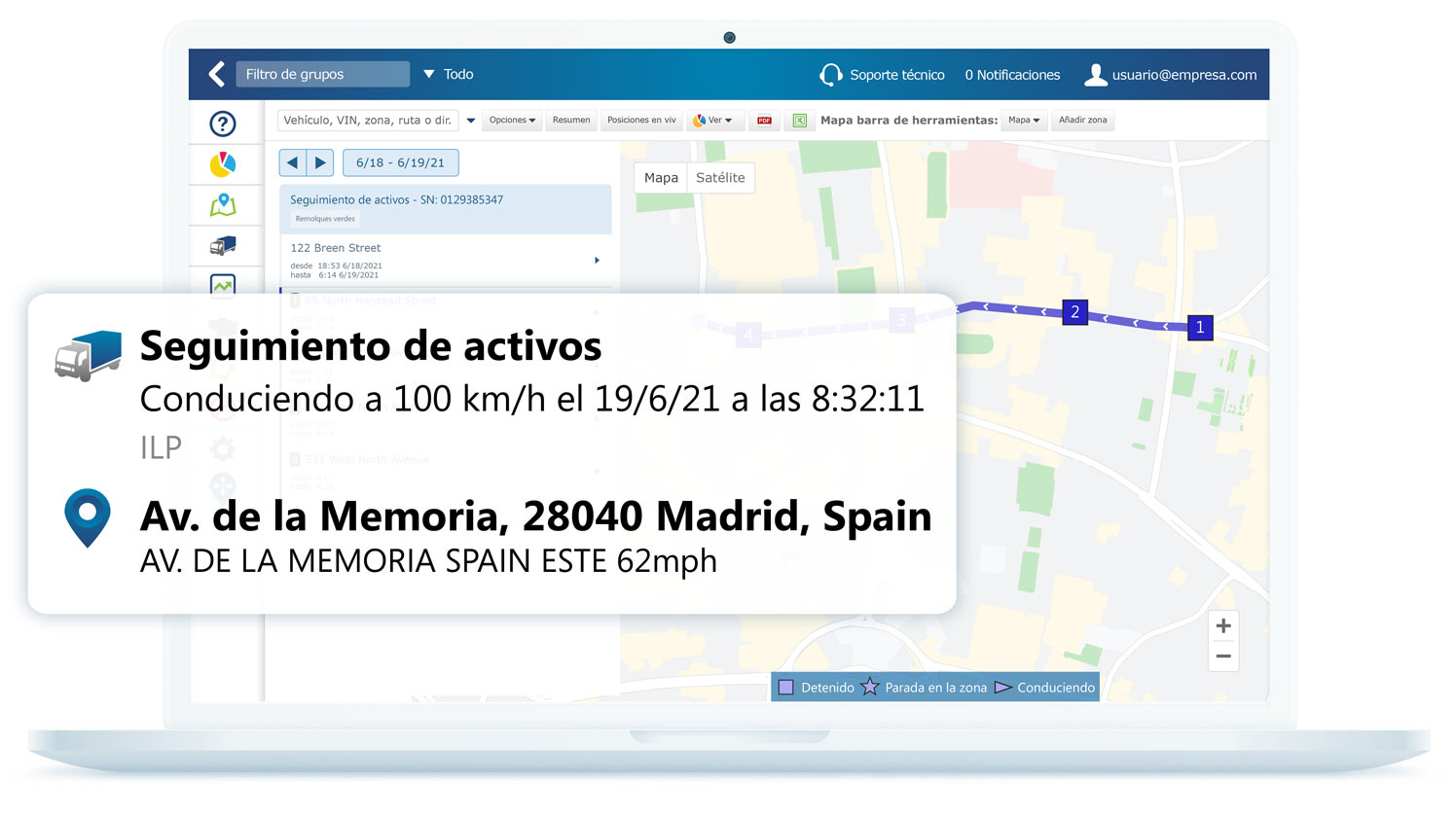 Real-time fleet tracking and monitoring
