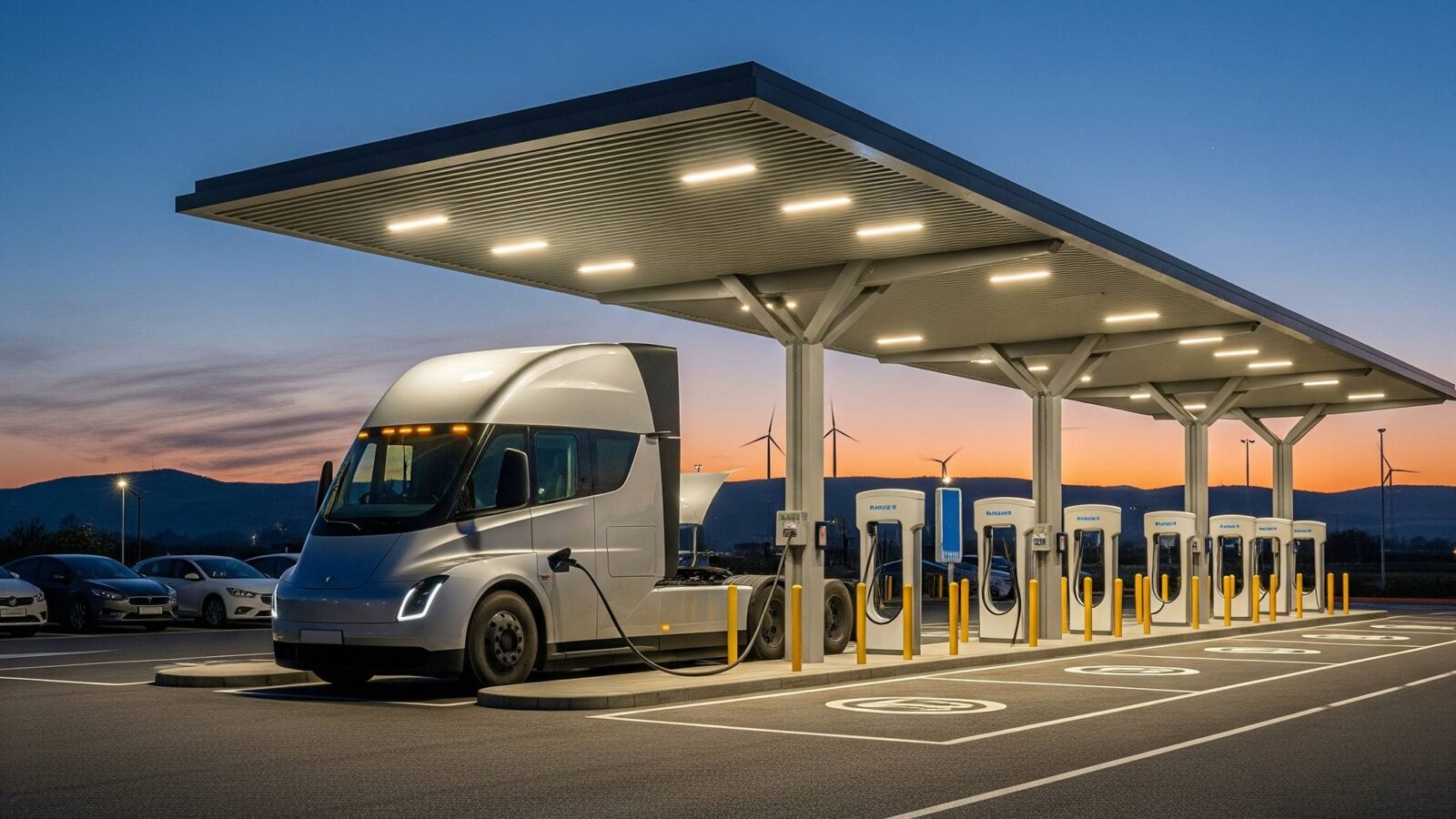 Autonomía del camión eléctrico e híbrido: hacia una logística sostenible